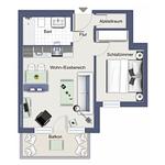 Grundriss - Wohnung 25 - Top-Hundeurlaub