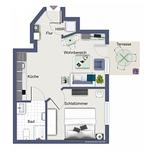Grundriss - Wohnung 35 - Top-Hundeurlaub