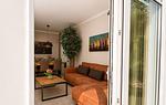 Wohnzimmer - Bereich Sommer - Top-Hundeurlaub