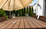 Terrasse - Bereich Sommer - Top-Hundeurlaub