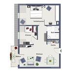 Grundriss - Wohnung 24 - Top-Hundeurlaub