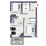 Grundriss - Wohnung 2-11 - Top-Hundeurlaub