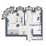 Grundriss - Wohnung 22 - Top-Hundeurlaub
