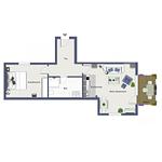 Grundriss - Wohnung 30 - Top-Hundeurlaub