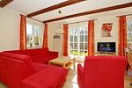 Wohnzimmer - Haus Nanni - Top-Hundeurlaub