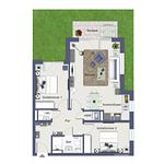 Grundriss - Wohnung 05 - Top-Hundeurlaub
