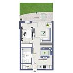 Grundriss - Wohnung 02 - Top-Hundeurlaub