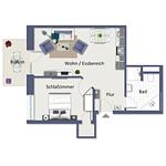 Grundriss - Wohnung 18 - Top-Hundeurlaub