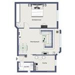 Grundriss - Wohnung 02 - Top-Hundeurlaub