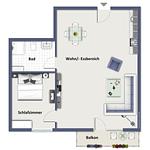 Grundriss - Wohnung 13 - Top-Hundeurlaub