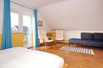 Schlafzimmer - Seepferdchen - Top-Hundeurlaub