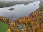 Herbstliche Landschaft mit See und Wald in Südschweden - Villa Bergsmåla - Top-Hundeurlaub