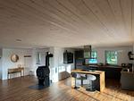 Offener Wohn- und Essbereich mit Küche im Ferienhaus Villa Bergsmåla in Südschweden - Villa Bergsmåla - Top-Hundeurlaub
