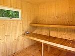 Holzbefeuerte Sauna der Villa Bergsmåla am See - Villa Bergsmåla - Top-Hundeurlaub
