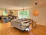 Modern eingerichteter Wohnbereich in Villa Bergsmåla - Villa Bergsmåla - Top-Hundeurlaub