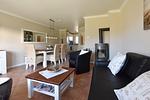 Wohnzimmer - Ferienhaus Gartenweg - Top-Hundeurlaub