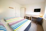 Schlafzimmer - Nordseewelle (7/5) - Top-Hundeurlaub