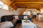 Wohnzimmer - Ferienhaus  Mellumplate 34 - Top-Hundeurlaub