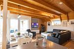 Wohnzimmer - Ferienhaus  Mellumplate 34 - Top-Hundeurlaub