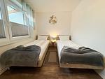 Schlafzimmer - Mien Hus, Wohnung 1 - Top-Hundeurlaub