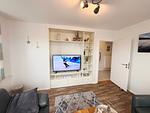 Wohnzimmer - Mien Hus, Wohnung 3 - Top-Hundeurlaub