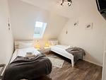Schlafzimmer - Mien Hus, Wohnung 3 - Top-Hundeurlaub