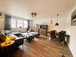 Wohnzimmer - Mien Hus, Wohnung 2 - Top-Hundeurlaub