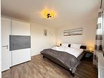 Schlafzimmer - Mien Hus, Wohnung 2 - Top-Hundeurlaub