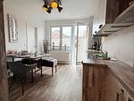 Küche / Küchenzeile - Mien Hus, Wohnung 2 - Top-Hundeurlaub