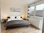 Schlafzimmer - Mien Hus, Wohnung 2 - Top-Hundeurlaub