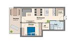 Gebäudeplan - Ferienwohnung für 7 Personen (150 m²) - Top-Hundeurlaub
