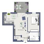 Grundriss - Wohnung 03 - Top-Hundeurlaub