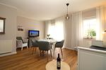 Wohnzimmer - Ostseeresidenz Appartements Wischuer Fewo 26 - Top-Hundeurlaub