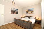 Schlafzimmer - Ostseeresidenz Appartements Wischuer Fewo 26 - Top-Hundeurlaub