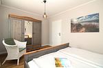 Schlafzimmer - Ostseeresidenz Appartements Wischuer Fewo 26 - Top-Hundeurlaub