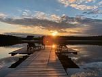 Steg mit RUderboot - Villa Yasjö - Top-Hundeurlaub