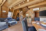 Wohnzimmer - Ferienhaus Fritzis Traum vom Meer - Top-Hundeurlaub