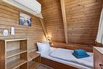 Schlafzimmer - Ferienhaus Fritzis Traum vom Meer - Top-Hundeurlaub