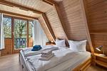 Schlafzimmer - Ferienhaus Fritzis Traum vom Meer - Top-Hundeurlaub