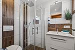 Badezimmer - Ferienhaus Fritzis Traum vom Meer - Top-Hundeurlaub