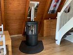 Kamin-/Ofen - Nurdachhaus Storchennest - Top-Hundeurlaub