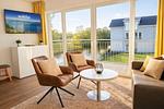 Wohnzimmer - Strandnah - Top-Hundeurlaub