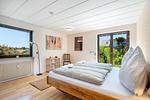 Schlafzimmer 1 - Ferienwohnung Aussichtsreich - Top-Hundeurlaub