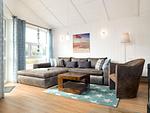 Wohnzimmer - Haus Strandhafer - Top-Hundeurlaub