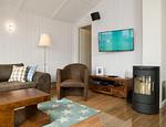 Wohnzimmer - Haus Strandhafer - Top-Hundeurlaub