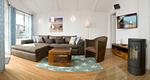 Wohnzimmer - Haus Strandhafer - Top-Hundeurlaub