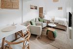 Wohnzimmer - Bude 3 - Top-Hundeurlaub