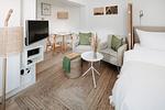 Wohnzimmer - Bude 3 - Top-Hundeurlaub