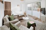 Wohnzimmer - Bude 3 - Top-Hundeurlaub