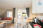 Wohnzimmer - 213 - Wohnung 13 "rote Krabbe" - Top-Hundeurlaub